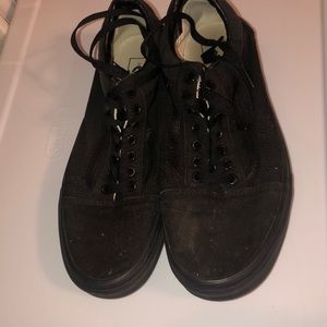 Black Old School Vans